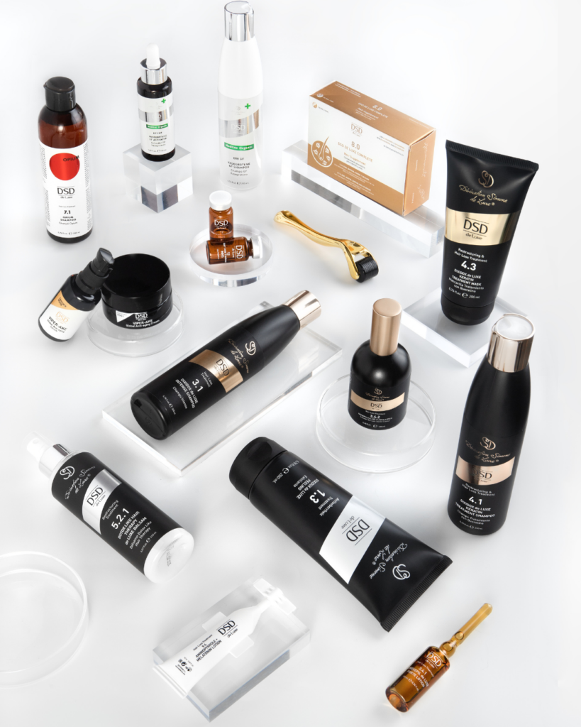 DSD de Luxe professional trichology range for clinics in Ireland